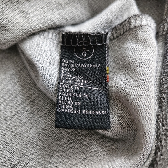 HUDSON Men's Long Sleeve Lounge Shirt Size L - Picture 8 of 11